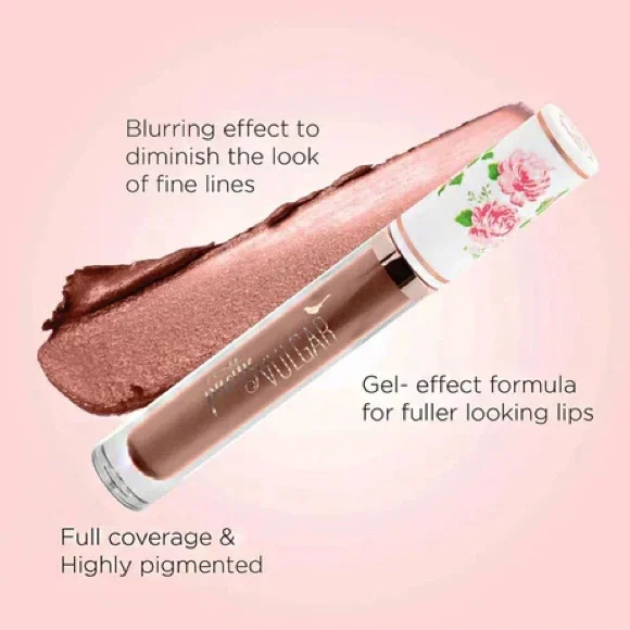 Pretty Vulgar My Lips Are Sealed Liquid Lipstick - Secretly Sabotage Nude - Picture 5 of 5